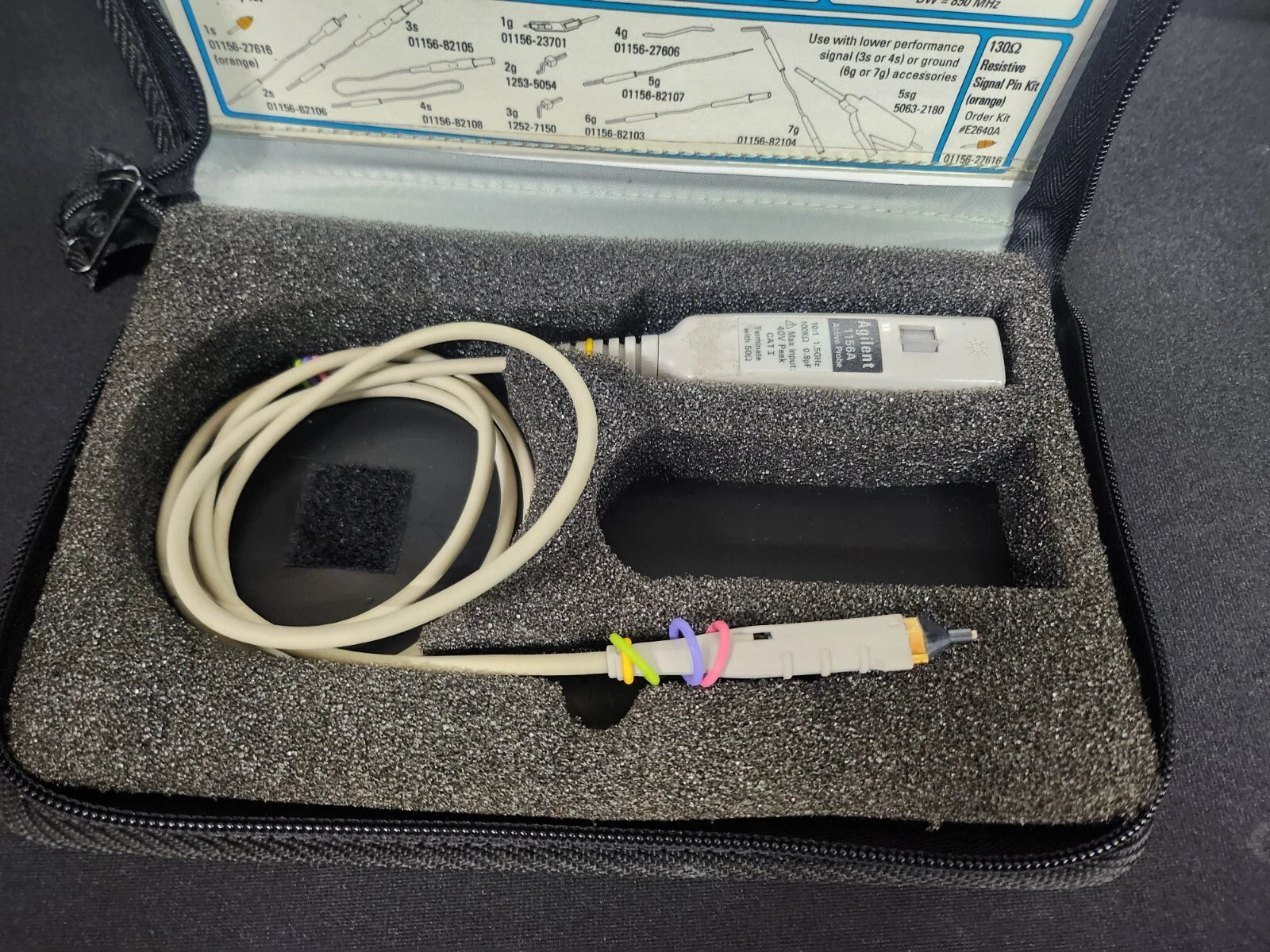 Agilent 1156A 10:1, 1.5 GHz Active Probe (1635)