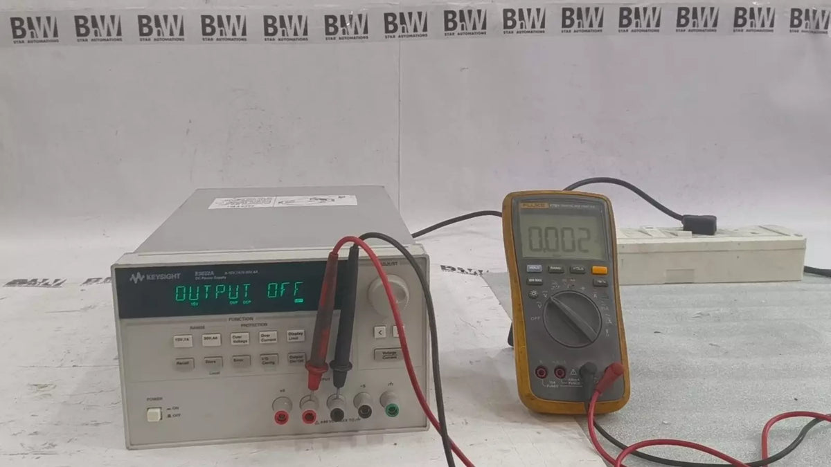 Keysight E3632A DC Power Supply 0-15V 7A for High Precision Bench Use