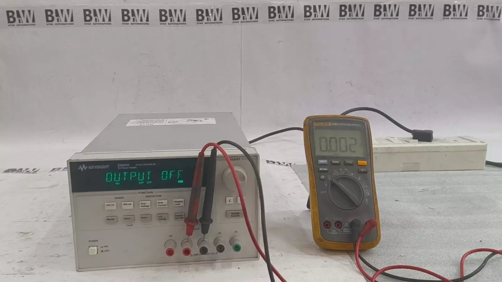 Keysight E3632A DC Power Supply 0-15V 7A for High Precision Bench Use