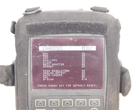 Olympus Sonic 1200M EMI Ultrasonic Flaw Detector with Transducer Kit