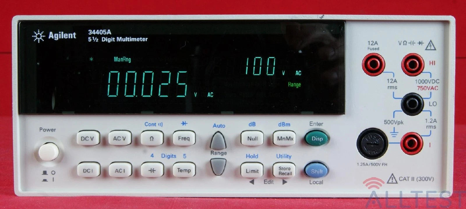 Agilent 34405A Digital Multimeter 5 and 1/2 Digits – XG eqpt