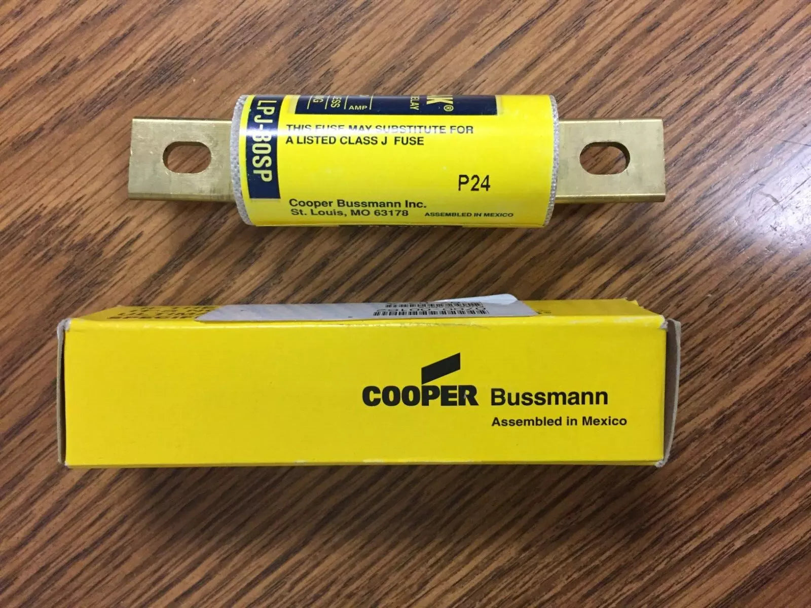 Cooper Bussman LPJ-80SP Fuse 80A 600VAC /300V DC Low-Peak