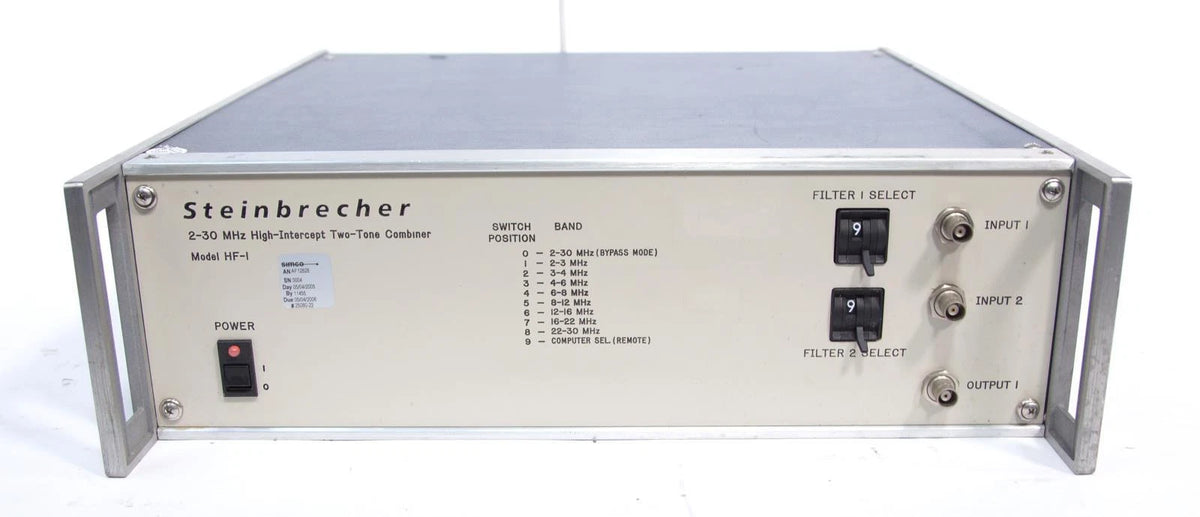 Steinbrecher HF-1 2-30 MHz High-Intercept Two-Tone Combiner