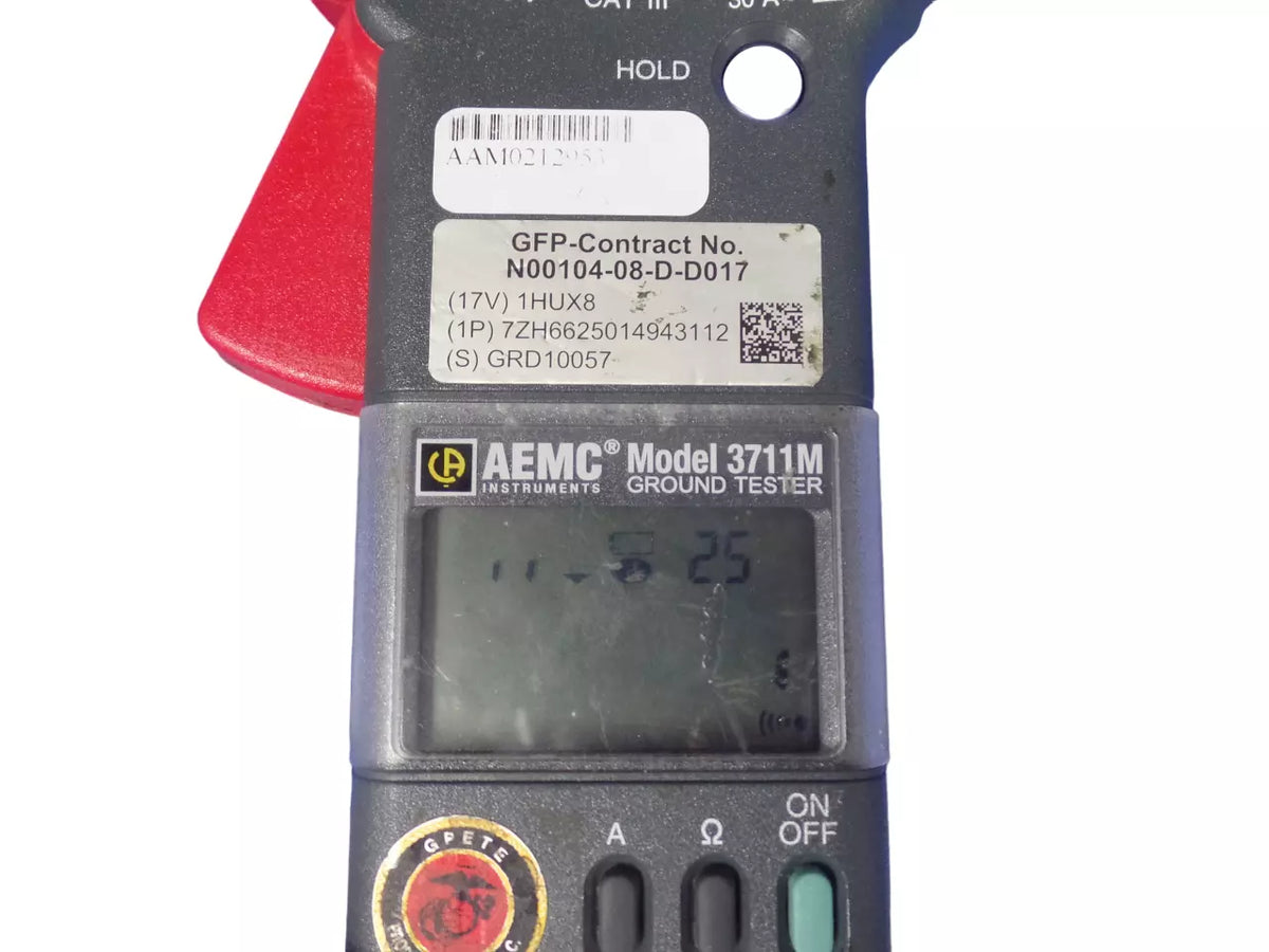 AEMC INTS. 3711M Ground Tester - Free Shipping