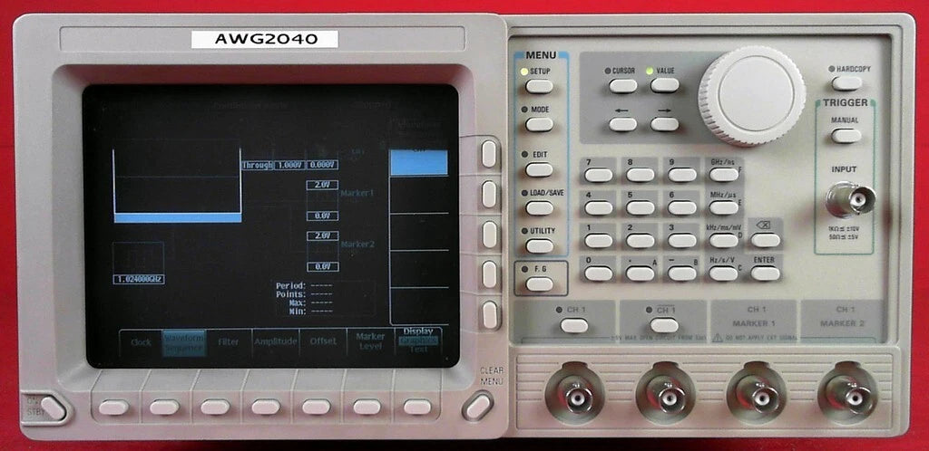 Tektronix AWG2040 Arbitrary Waveform Generator 1Hz to 500MHz 1GS/S 1CH