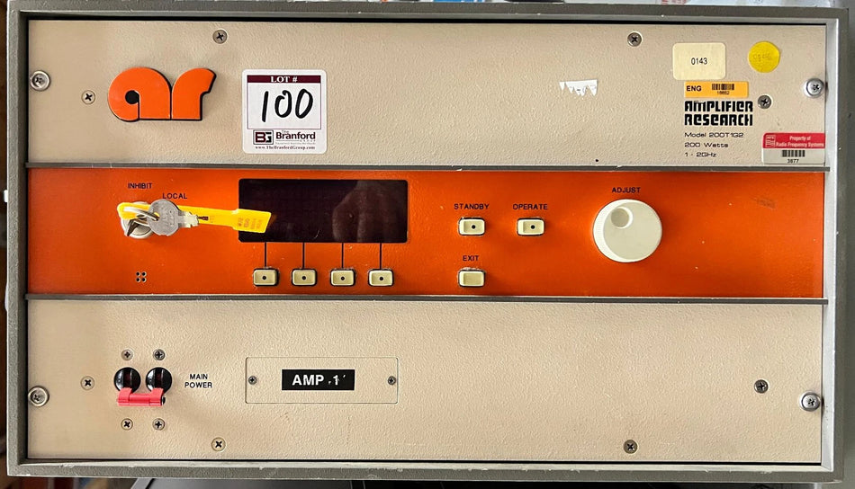 Amplifier Research 200T1G2 1GHz-2GHz, 215W TWT Linear Amplifier