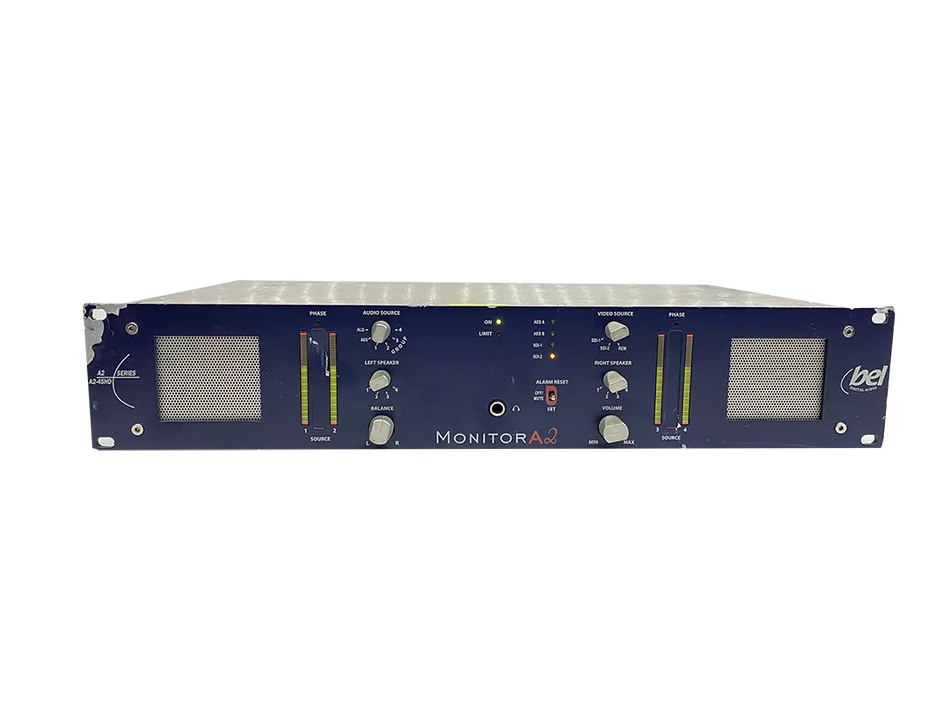BEL Digital Audio BMA2-4SHD HD/3G Audio Monitor with Analogue, AES, SDI, HD, and 3G Inputs
