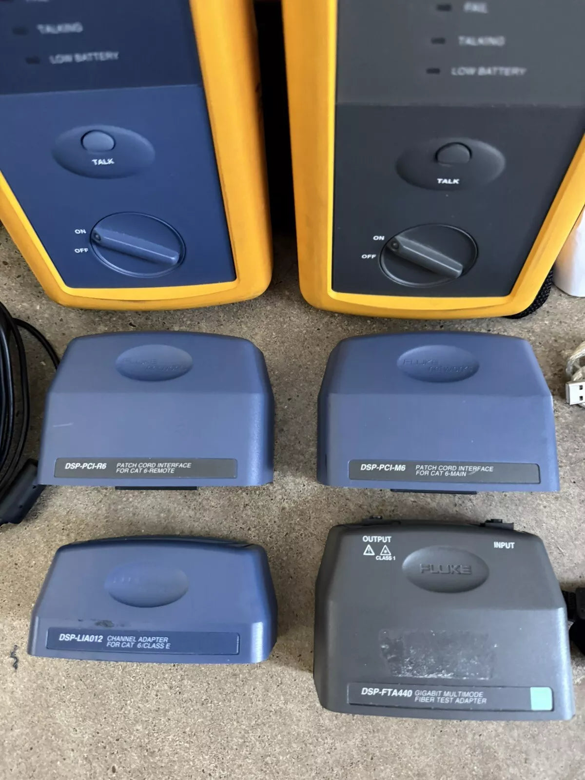 Fluke DSP-4300SR/DSP-4000SR Smart Remotes with Case and Accessories