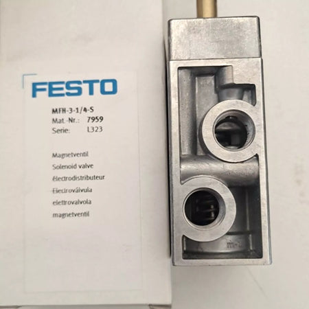 Festo MFH-3-1/4-S 7959 Solenoid Valve for Industrial Use