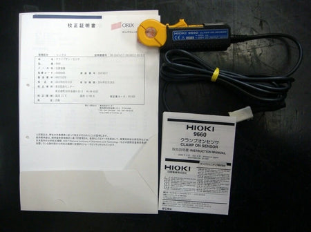 HIOKI 9660 40Hz-5KHz 100A Clamp Sensor BNC(m)