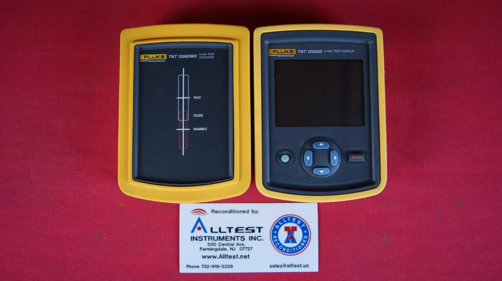 Fluke TNT 12000D Wireless X-Ray Test Tools Radiation Dosimeter