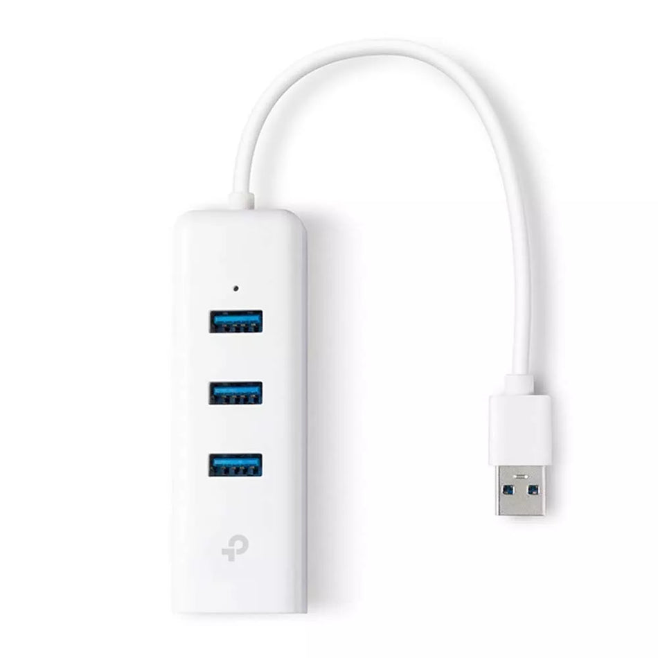 TP-Link UE330 USB 3.0 Hub & Gigabit Ethernet Adapter, 3-Port