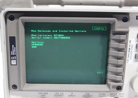 HP / Agilent 8565E Spectrum Analyzer 9KHz to 50GHz