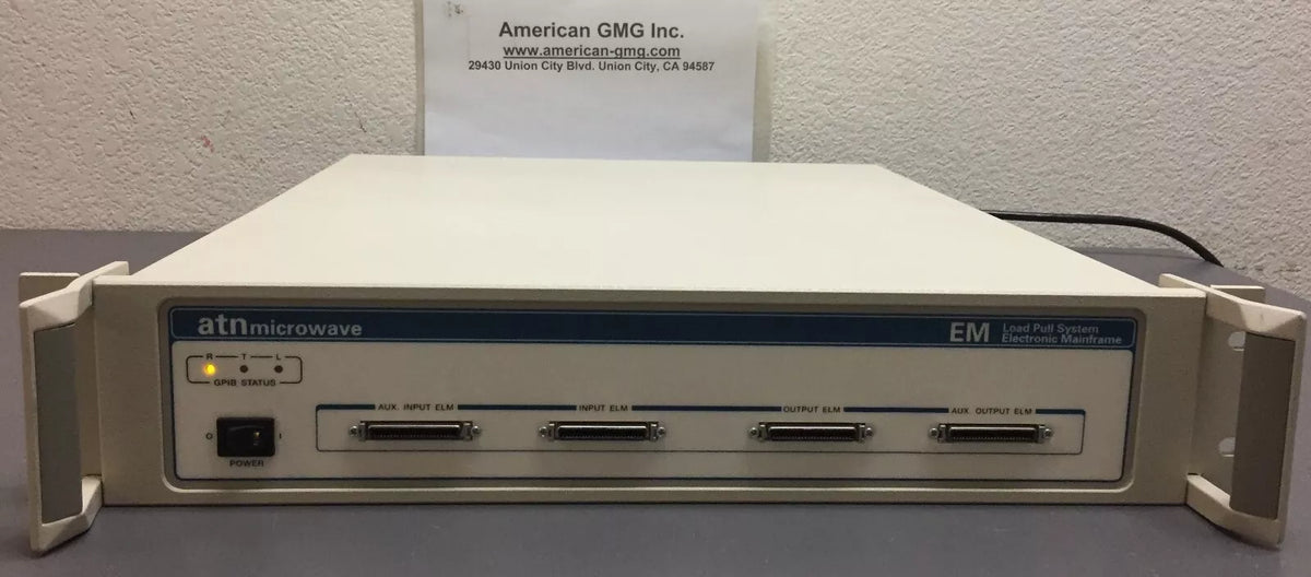 ATN Microwave EM, Load Pull System Electronic Mainframe