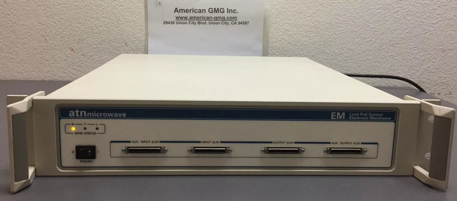 ATN Microwave EM, Load Pull System Electronic Mainframe