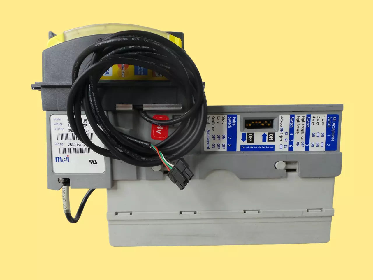 Mars MEI VN 2502 U5 Bill Cash Acceptor for Card Payment