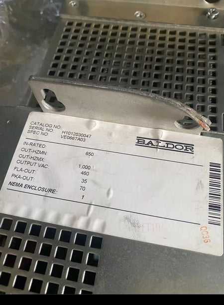 BALDOR VE0667A03 Industrial Motor 3-Phase 1/2 HP