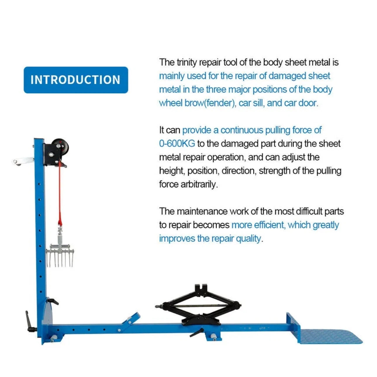 OLYM Car Repair Dent Puller 600kg - Body Repair Tool