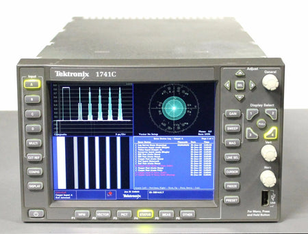 Tektronix 1741C Analog Dual Standard Waveform Monitor w/ CPS Option