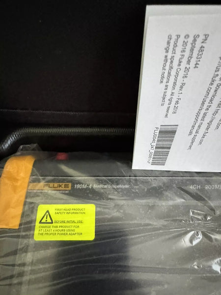 Fluke 190M-4 4 Channel 200 MHz Medical ScopeMeter - NEW SEALED