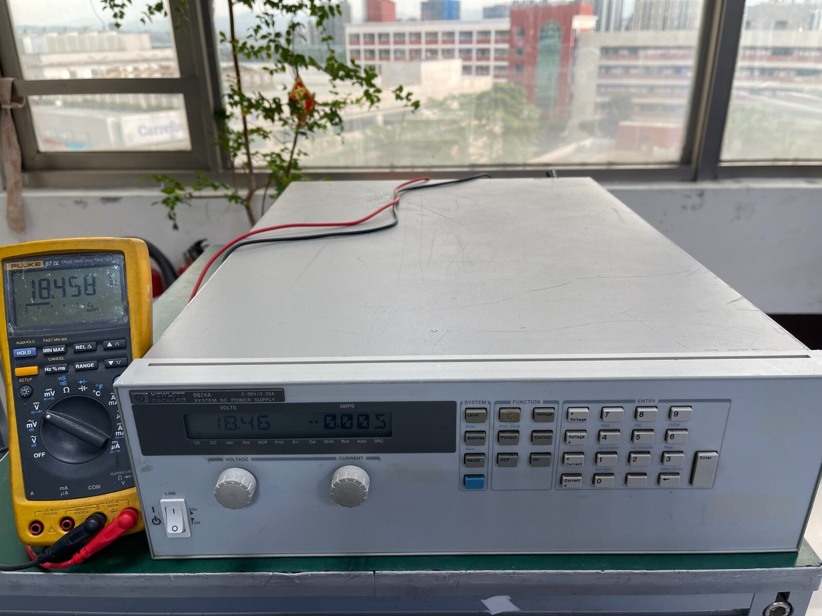 HP Agilent 6674A System DC Power Supply 2000W, 60V, 35A _1281 - XG eqpt