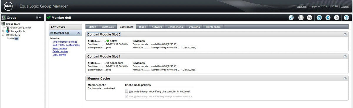 Dell Equallogic PS4100 ISCSI SAN Storage 12x 2TB 7.2K SAS 3.5" Hard Drives