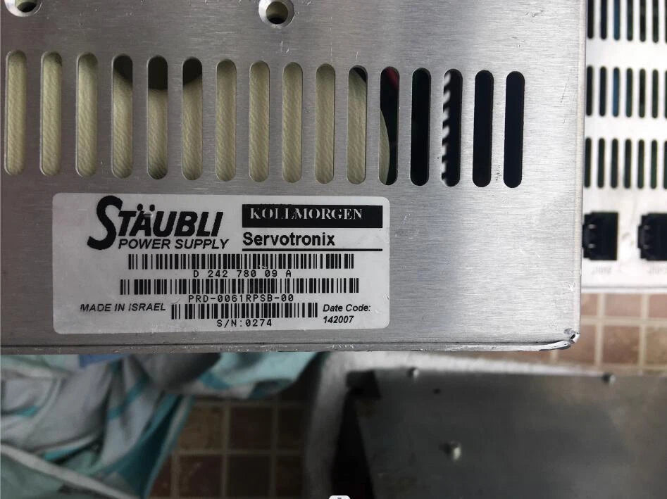 STAUBLI PRD-0061RPSB-00 Rotary Joint for Industrial Use