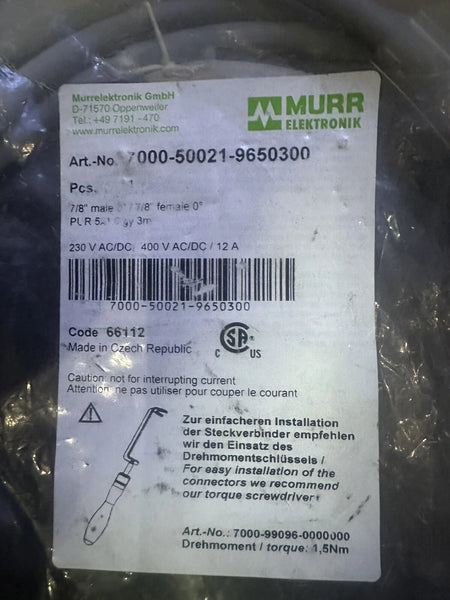 MURR/7000-50021-9650300 Industrial Power Supply Module
