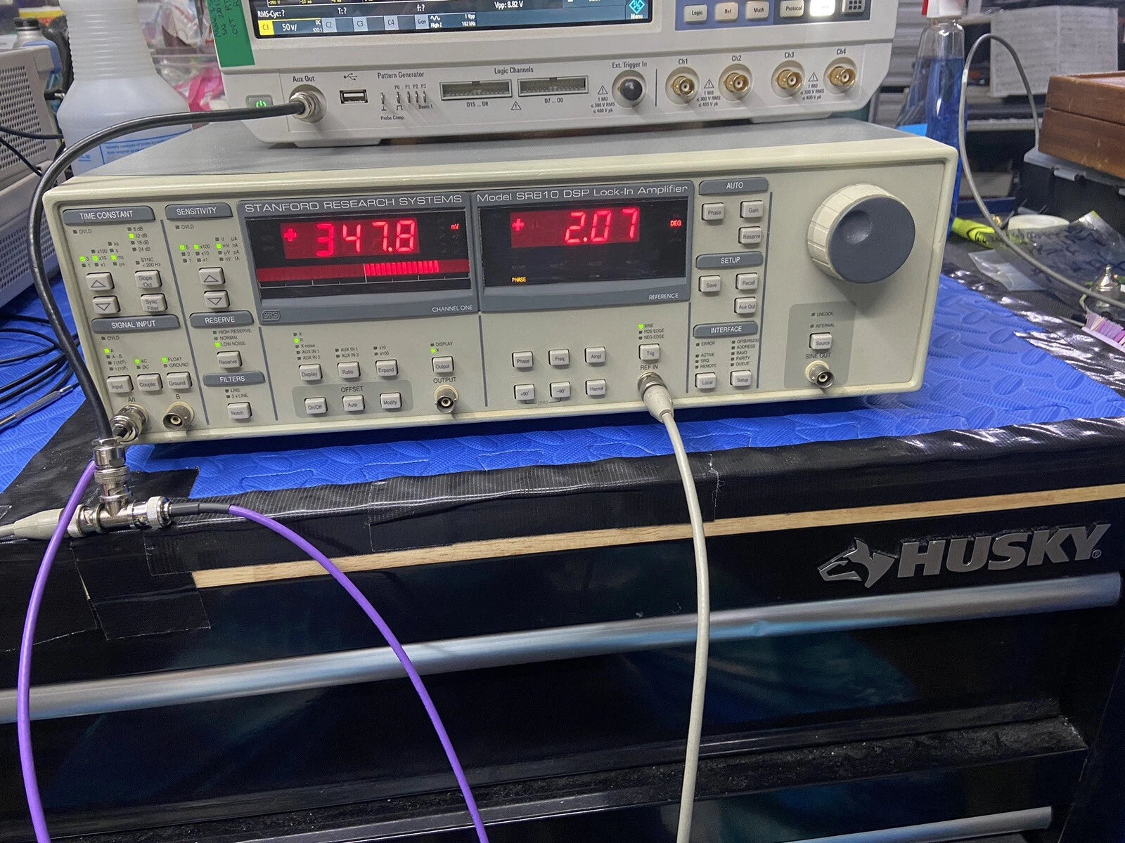 Stanford Research SRS Lock-in-Amplif ier Repair Service: Sr810 Sr830 Sr850 READ!