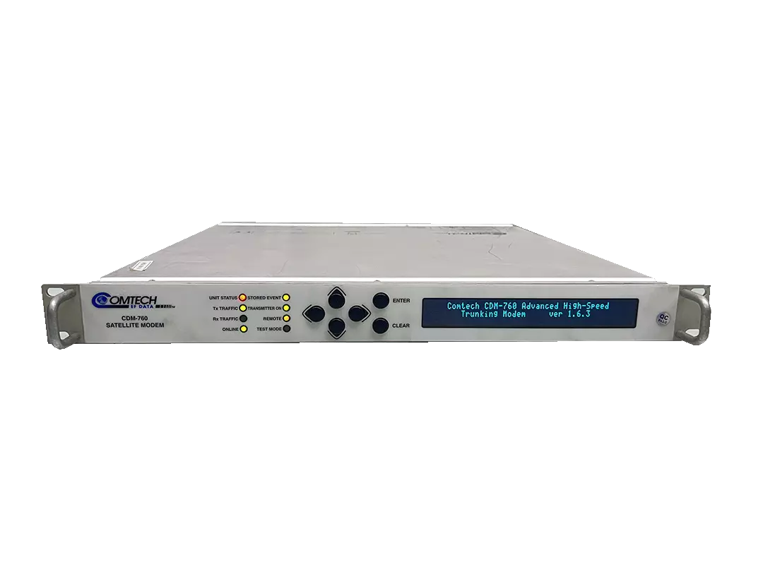 Comtech EF Data CDM-760 CMD7600-511 DVB-S2X Product