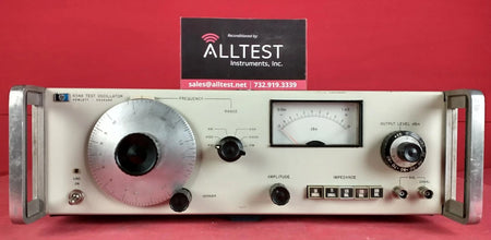 HP Hewett Packard 654A Test Oscillator 10 Hz to 10 MHz