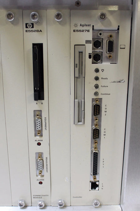 HP Agilent E5526A Remote Fiber Testing System w/ E5552B E5555A E5528A E5527E