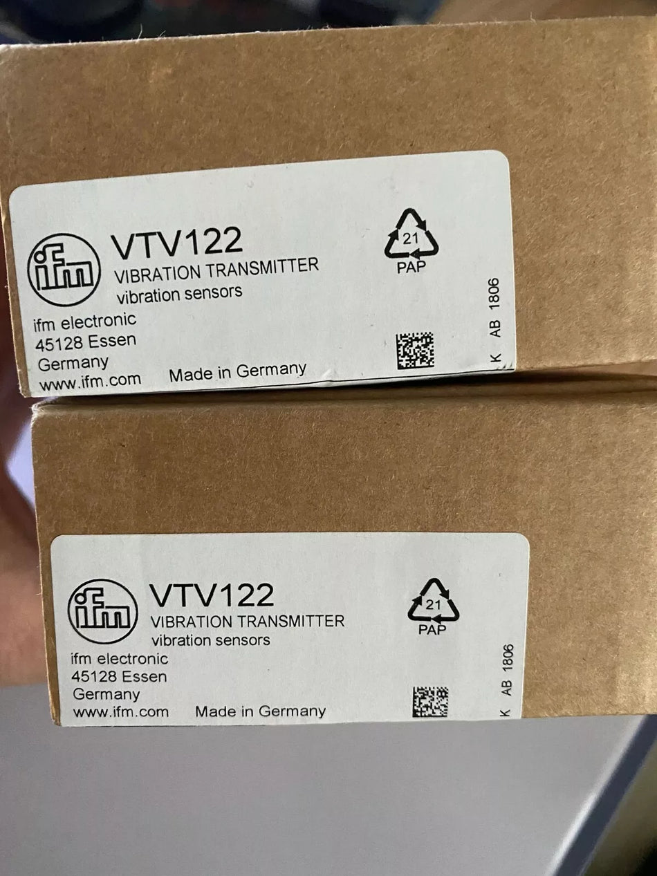 1 PC NEW IFM VTV122 Vibration Sensor By DHL/ EMS#B15T CL