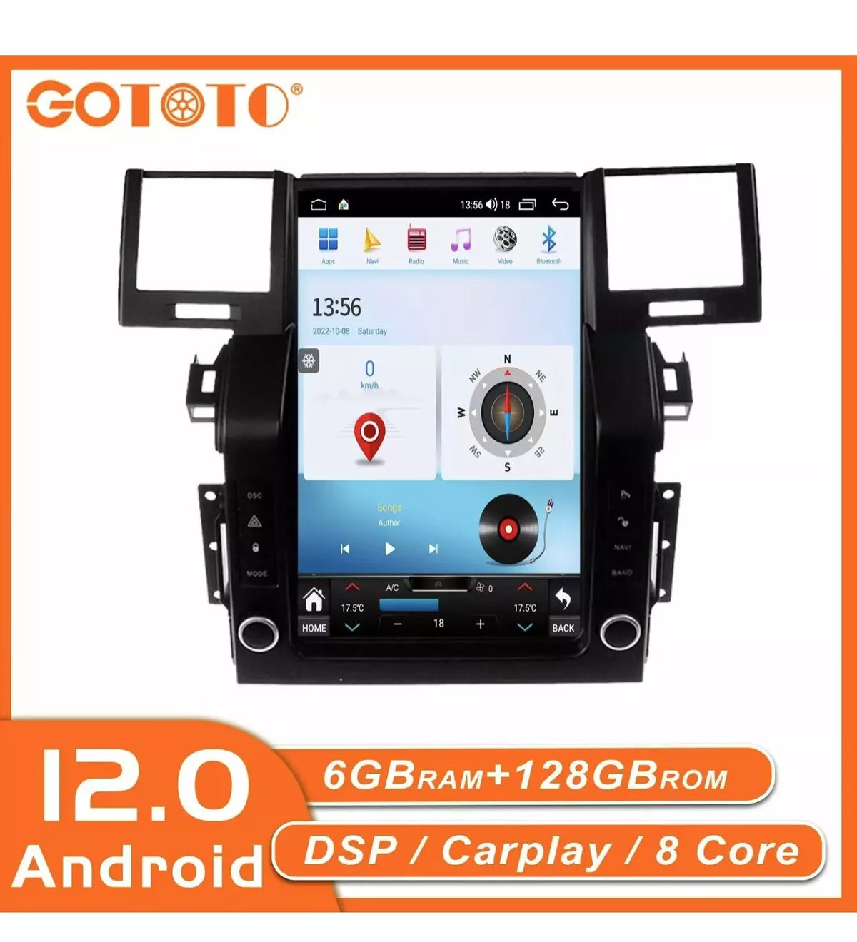 Android Tesla Car Radio Stereo for Land Rover Range Rover Sport 2005-2009
