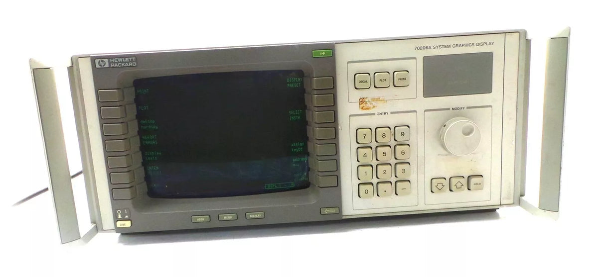 HP 70206A Systems Graphics Display - High-Quality Visual Output