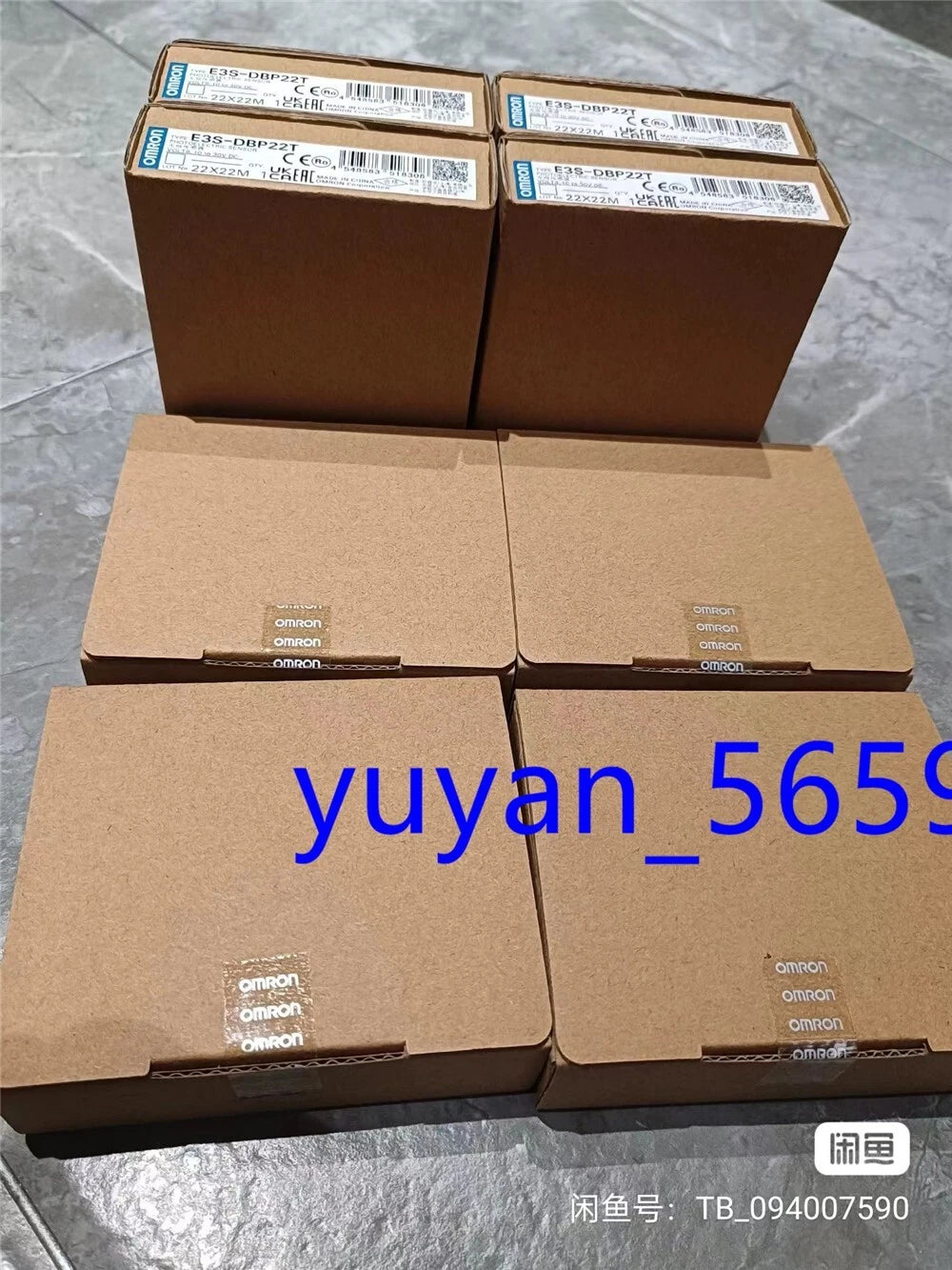 Original Omron E3S-DBP22T Photoelectric Sensor
