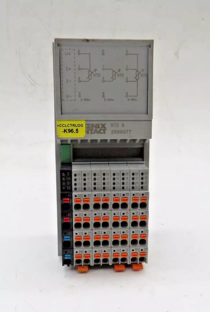 Phoenix Contact AXL F RTD8 1F Digital Output Module #2688077 24VDC