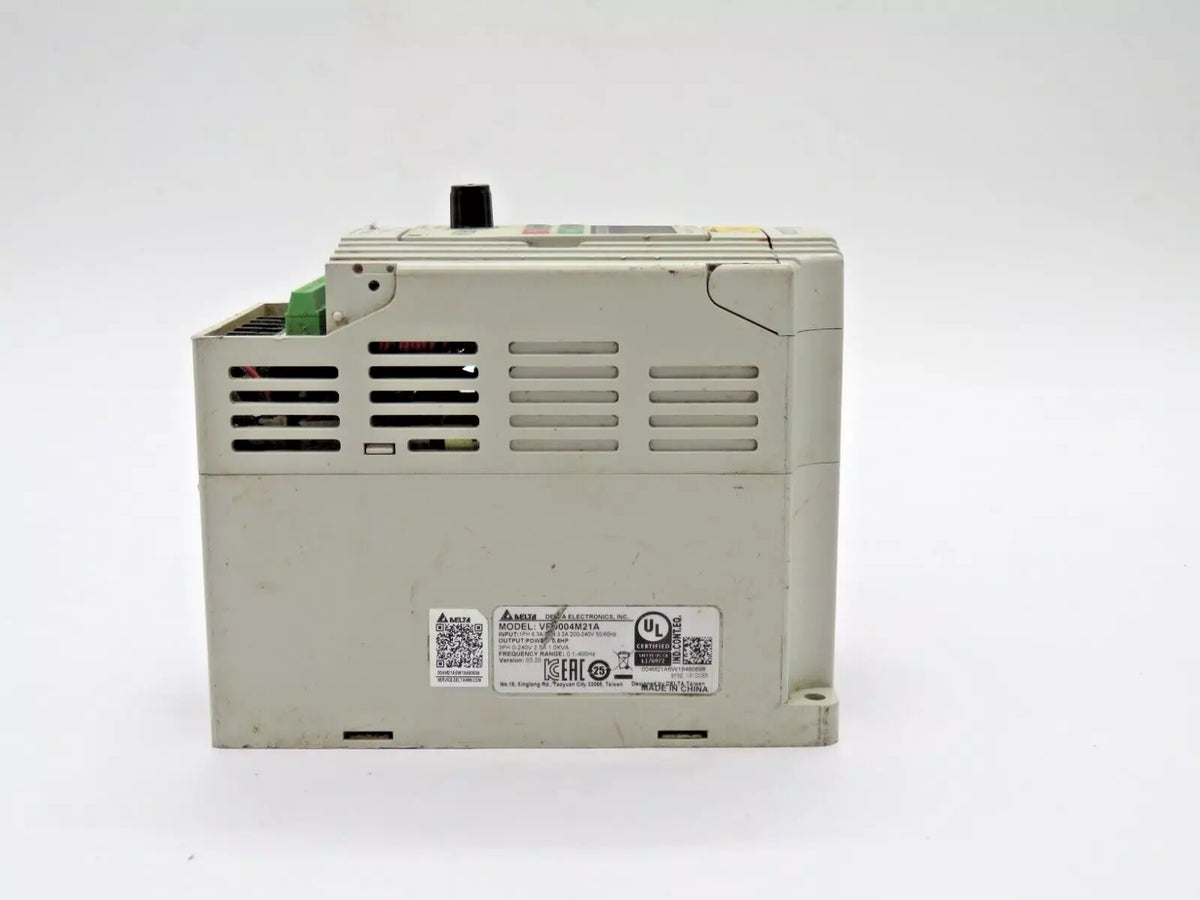 Delta VFD004M21A Sensorless Vector Micro Drive AC Drive 200-240 VAC