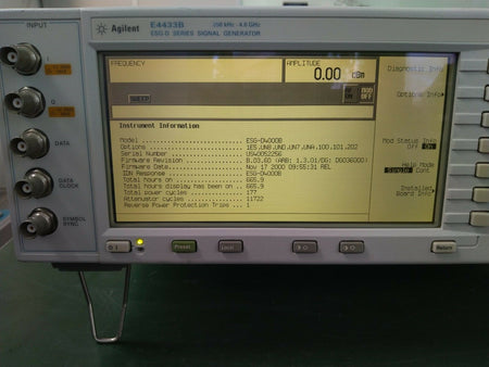 Agilent E4433B ESG Vector Signal Generator 250kHz-4GHz _2256 - XG eqpt