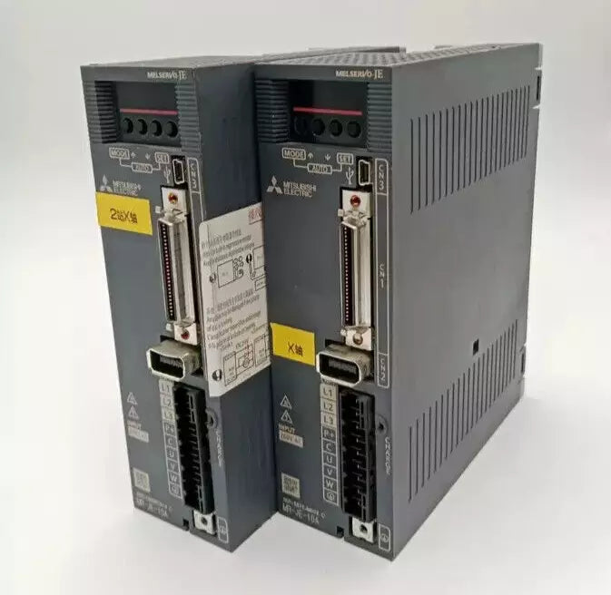 Set of 2 Mitsubishi MR-JE-10A AC Servo Drive 100 Watt 200V