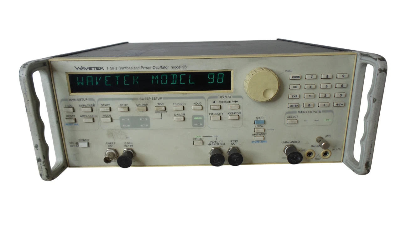 Wavetek 98 1MHz Synthesized Power Oscillator with Free Shipping