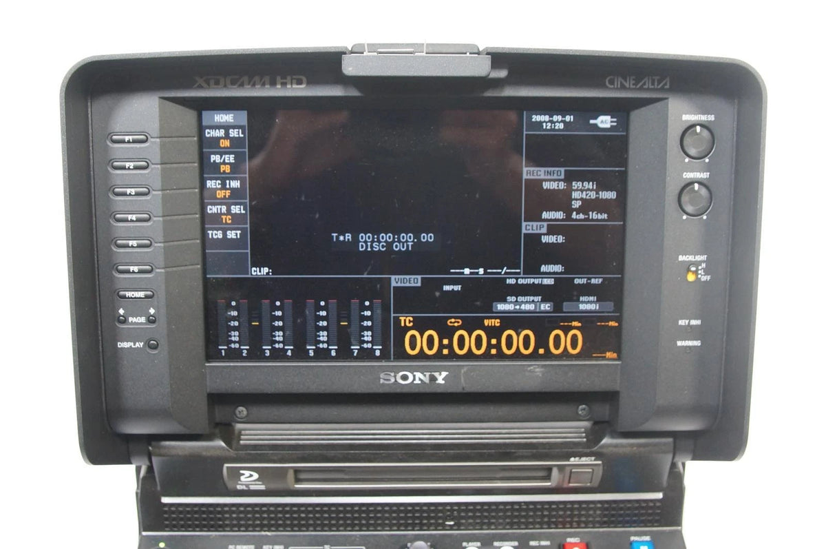 Sony PDW-HR1 XDCAM Professional Disc Field Recorder