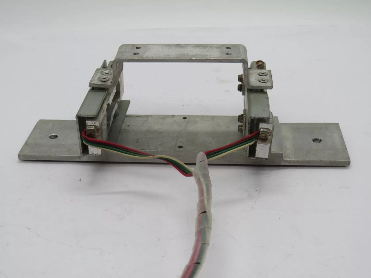Industrial Mounting Bracket with Wiring - Metal Frame Assembly