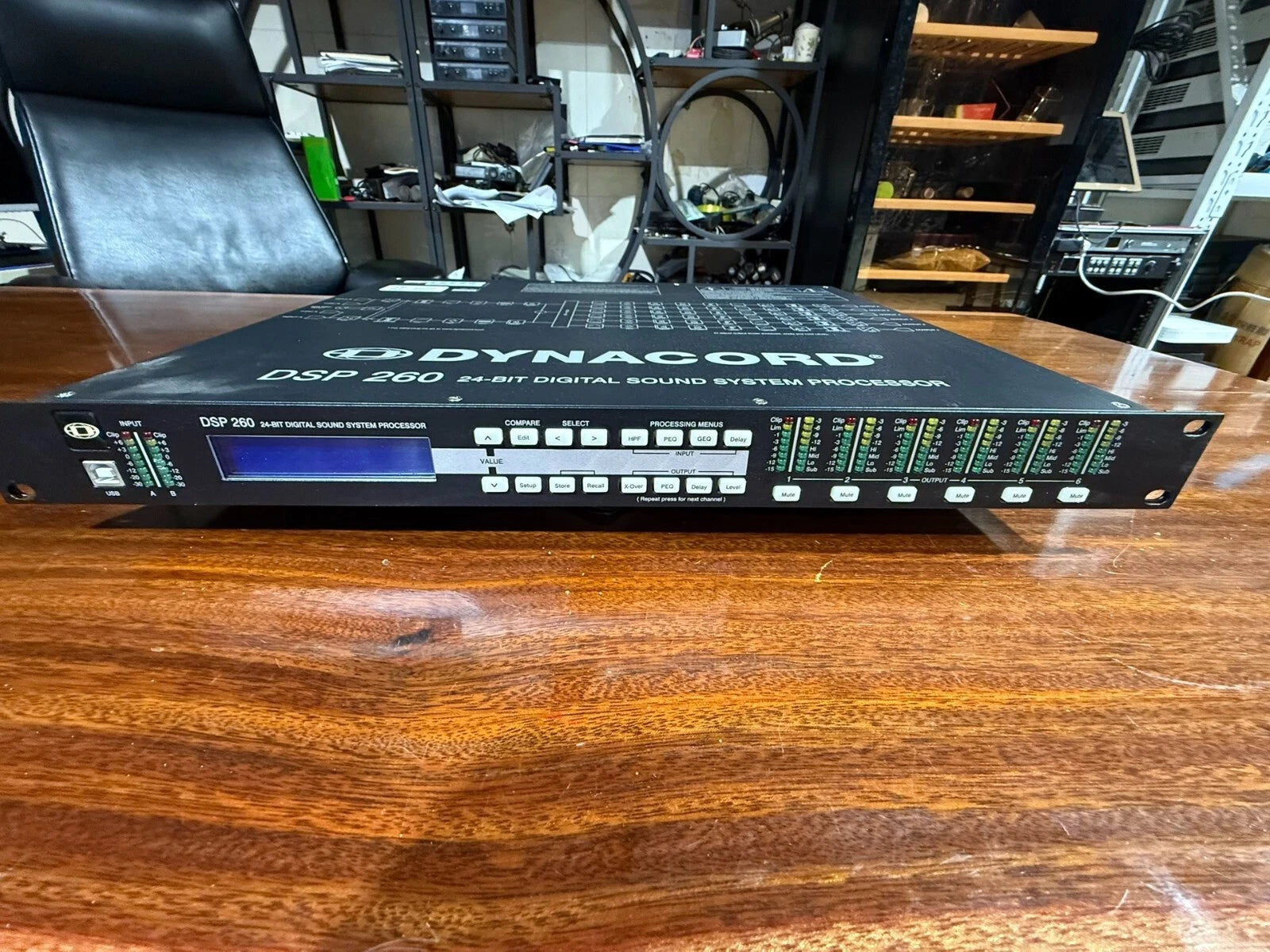 DYNACORD DSP260 24-Bit Audio Processor with 90-Day Warranty