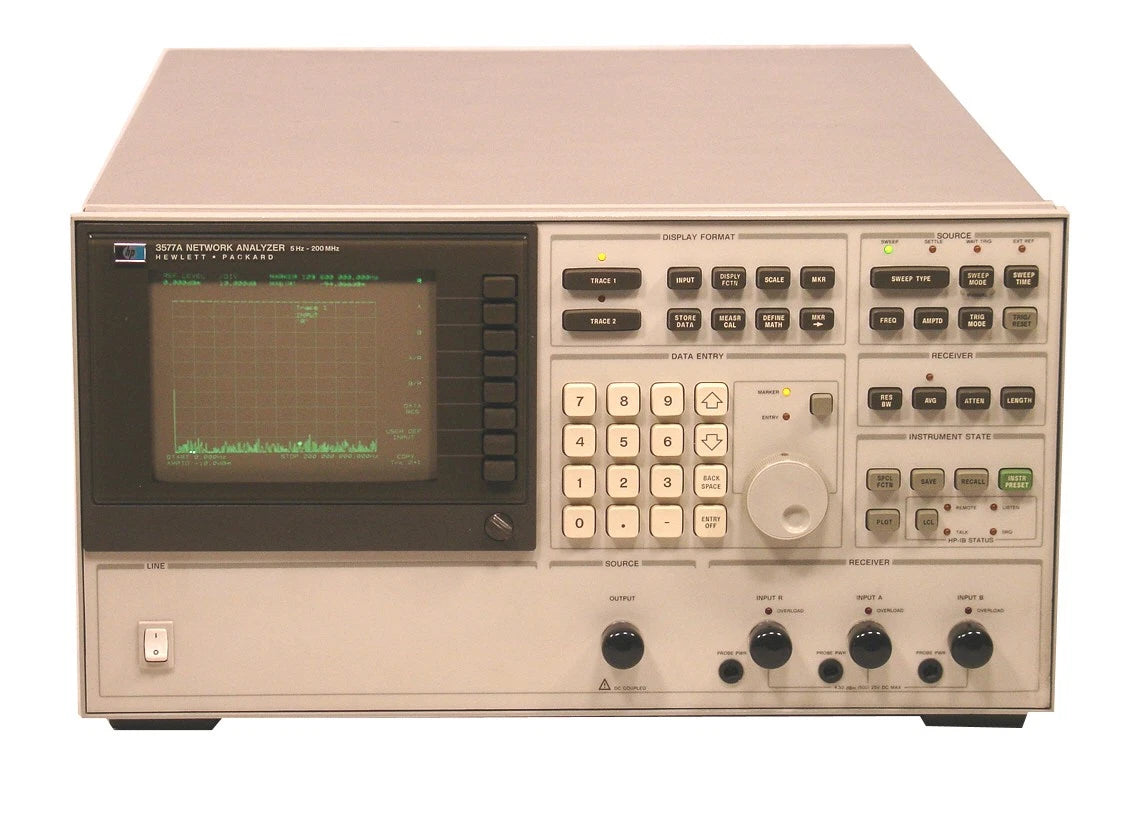 HP - Agilent 3577A Vector Network Analyzer, 5 Hz to 200 MHz