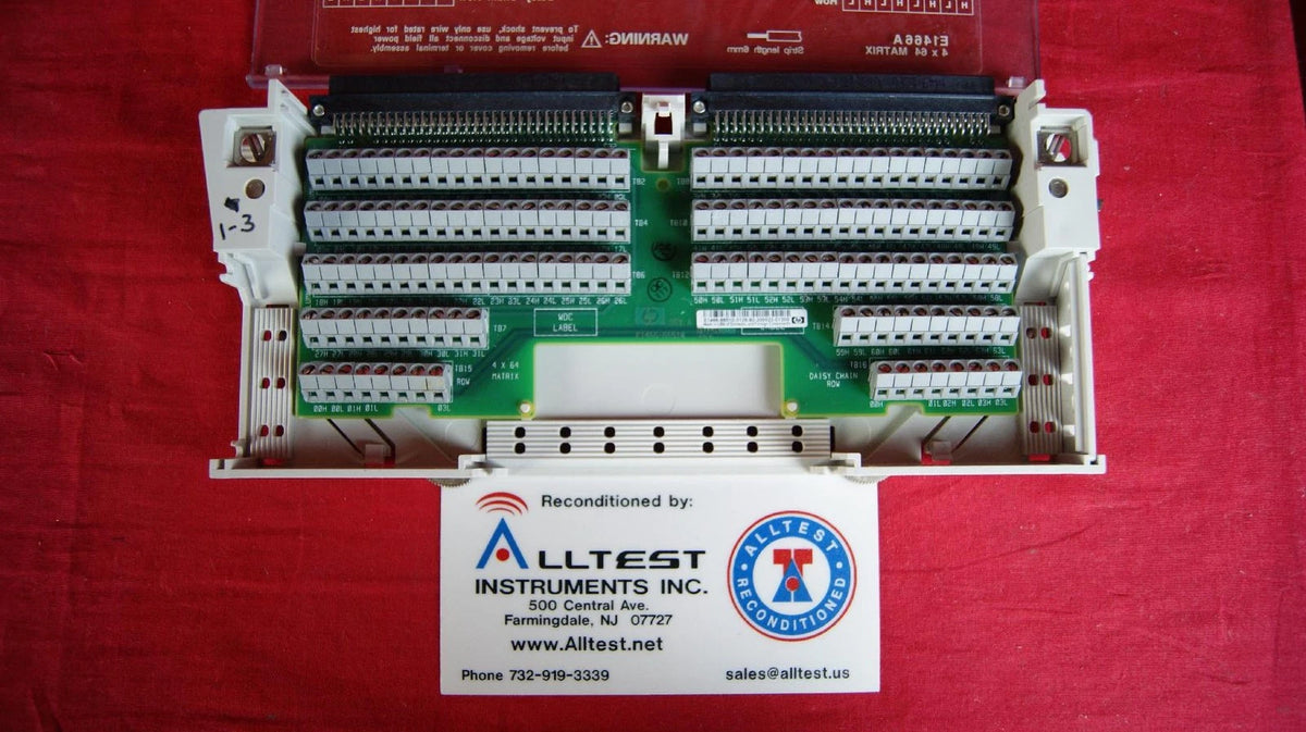 HP Agilent E1466-80010 Connector Block Assembly for E1466A