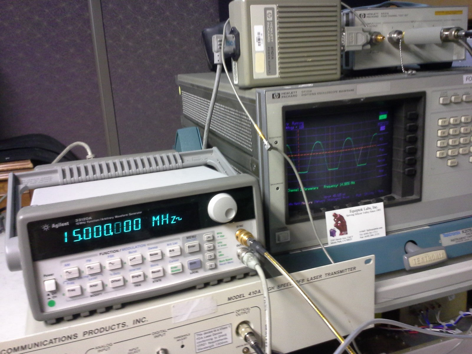 HP 83440C Lightwave Detector