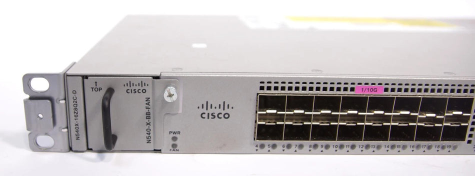 Cisco N540X-16Z8Q2C-D 100G Network Convergence System 540 Router
