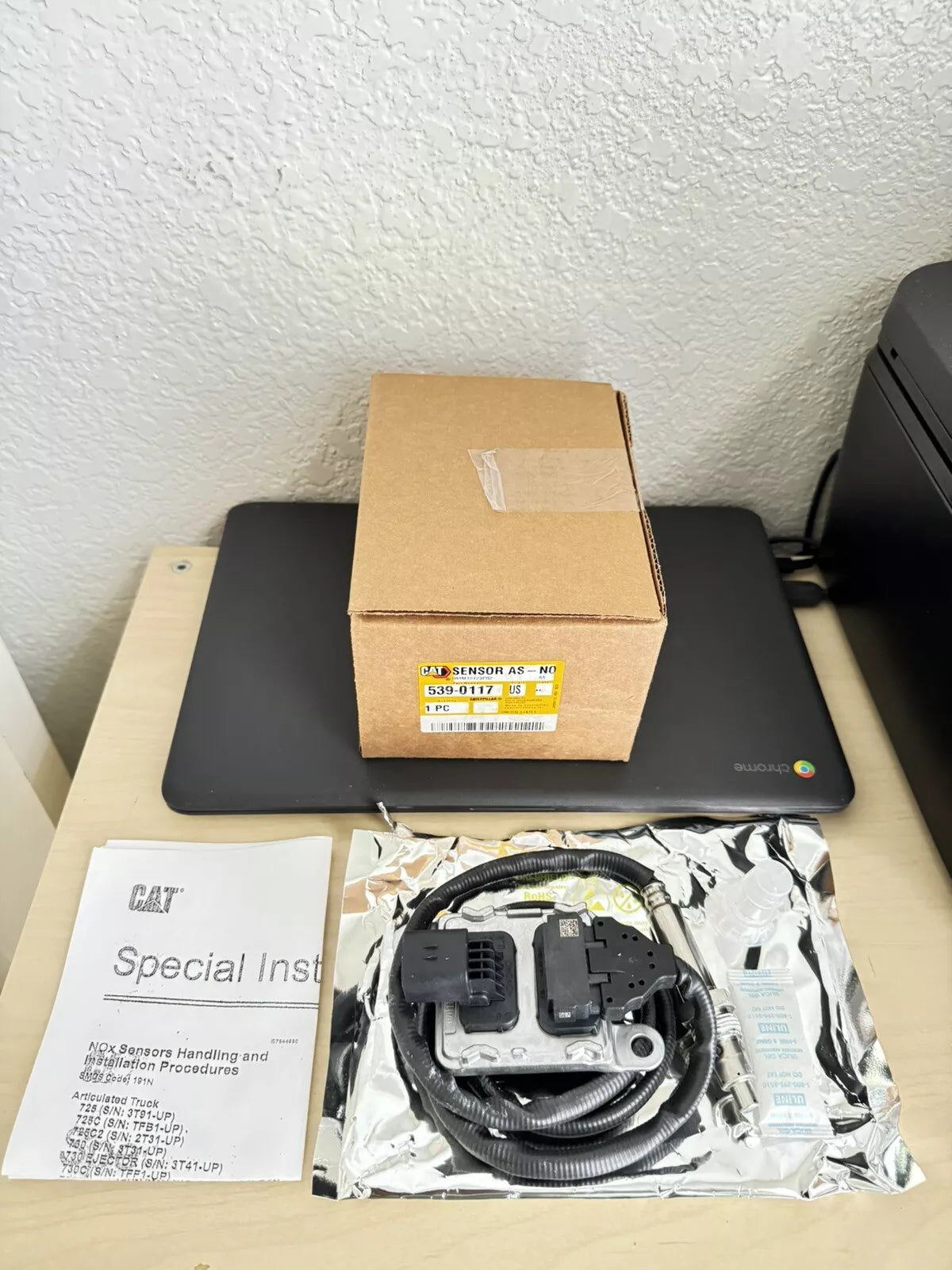 Caterpillar 539-0117 NOx Sensor Assembly New Sealed