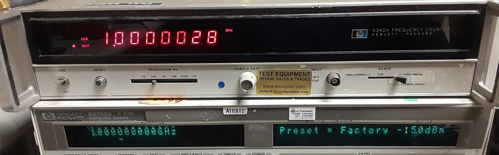 HP5340A Microwave Counter